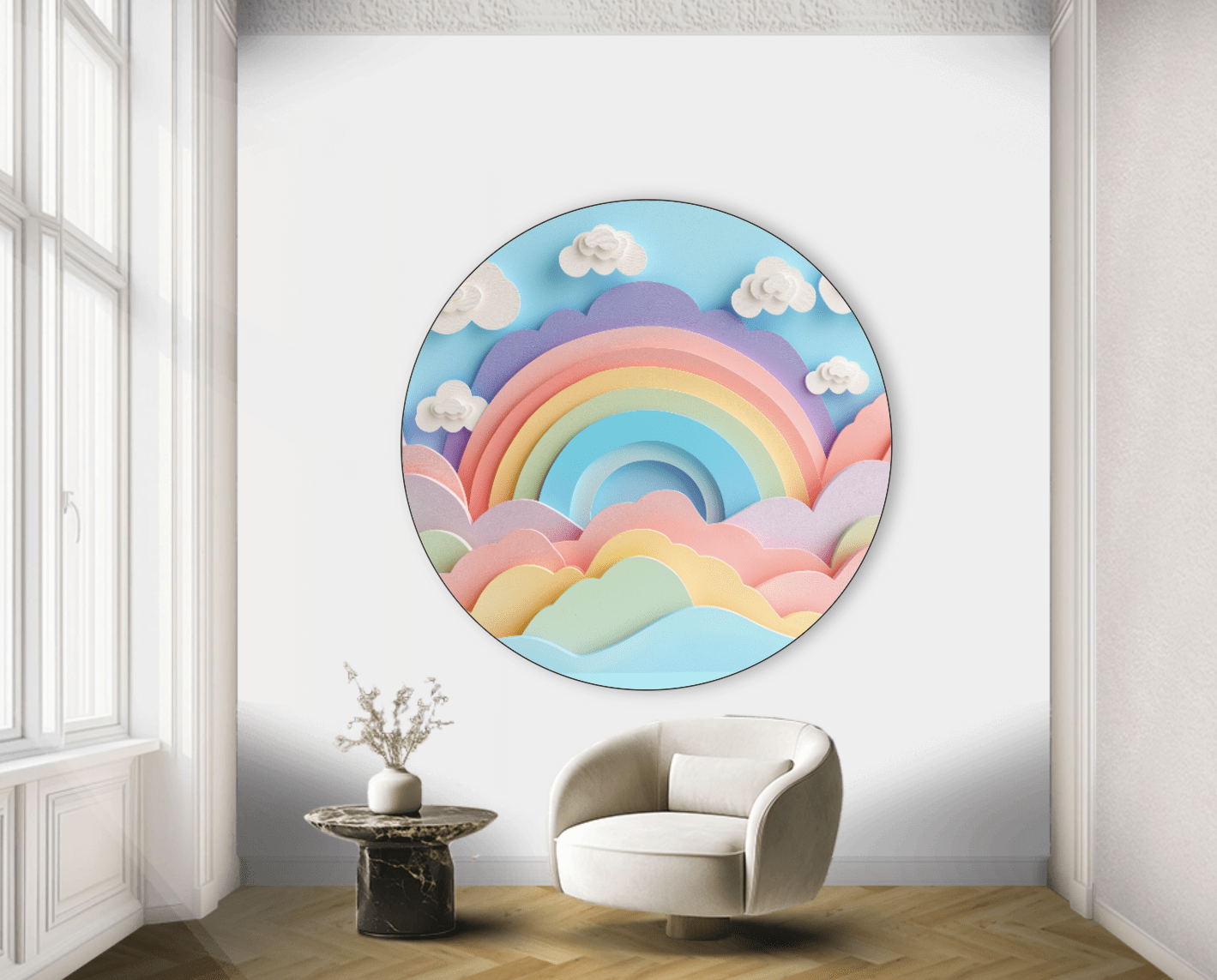 Behangcirkel 100cm