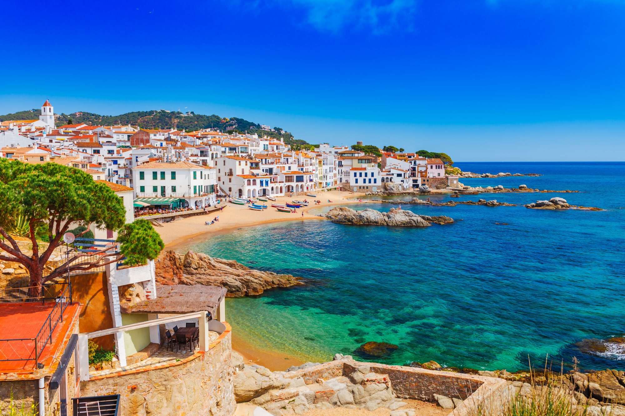 Fotobehang Kustplaats Tossa de Mar aan de Costa Brava - Afbeelding 2