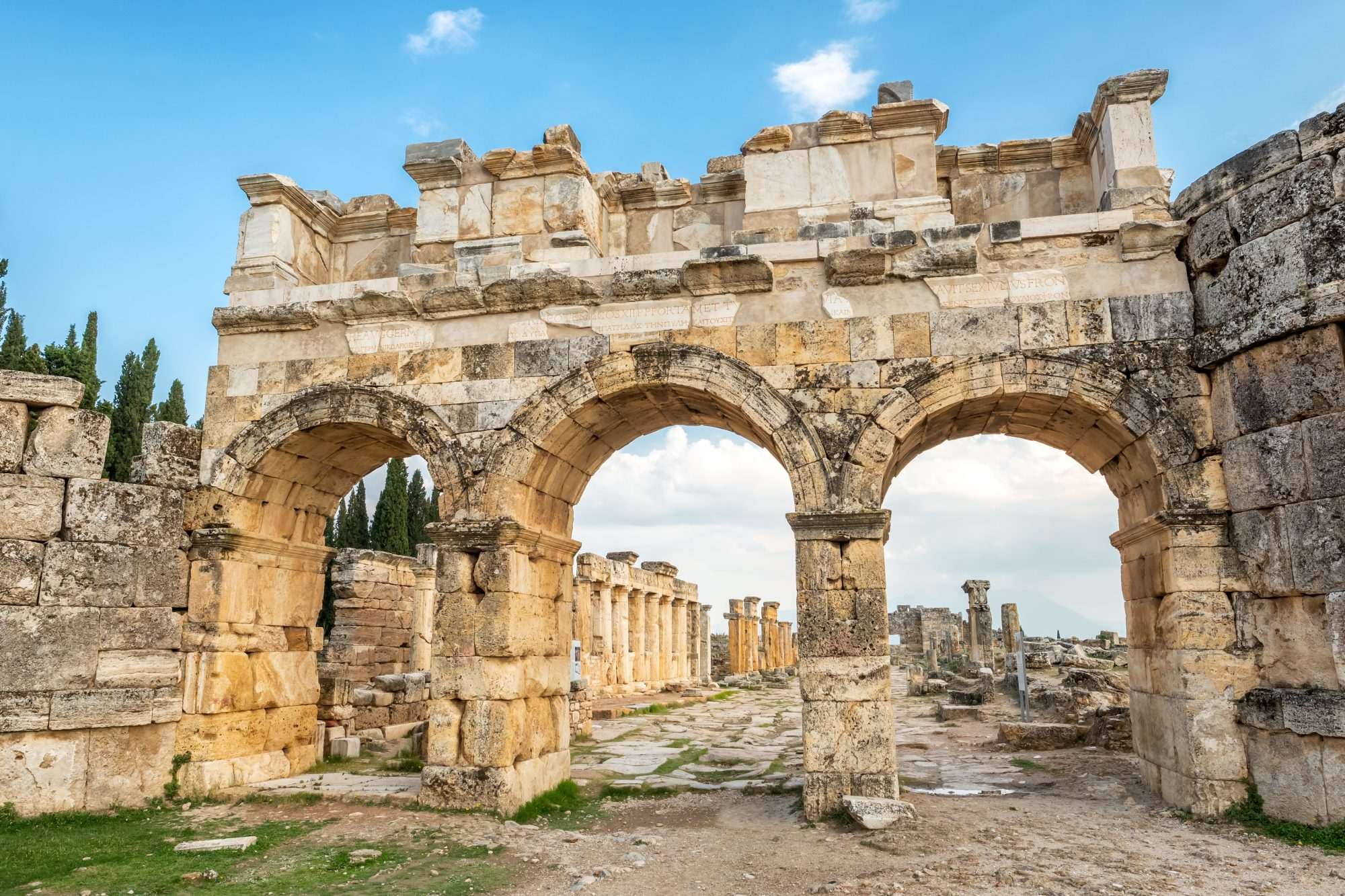 Fotobehang Historische Romeinse Ruïne - Afbeelding 2