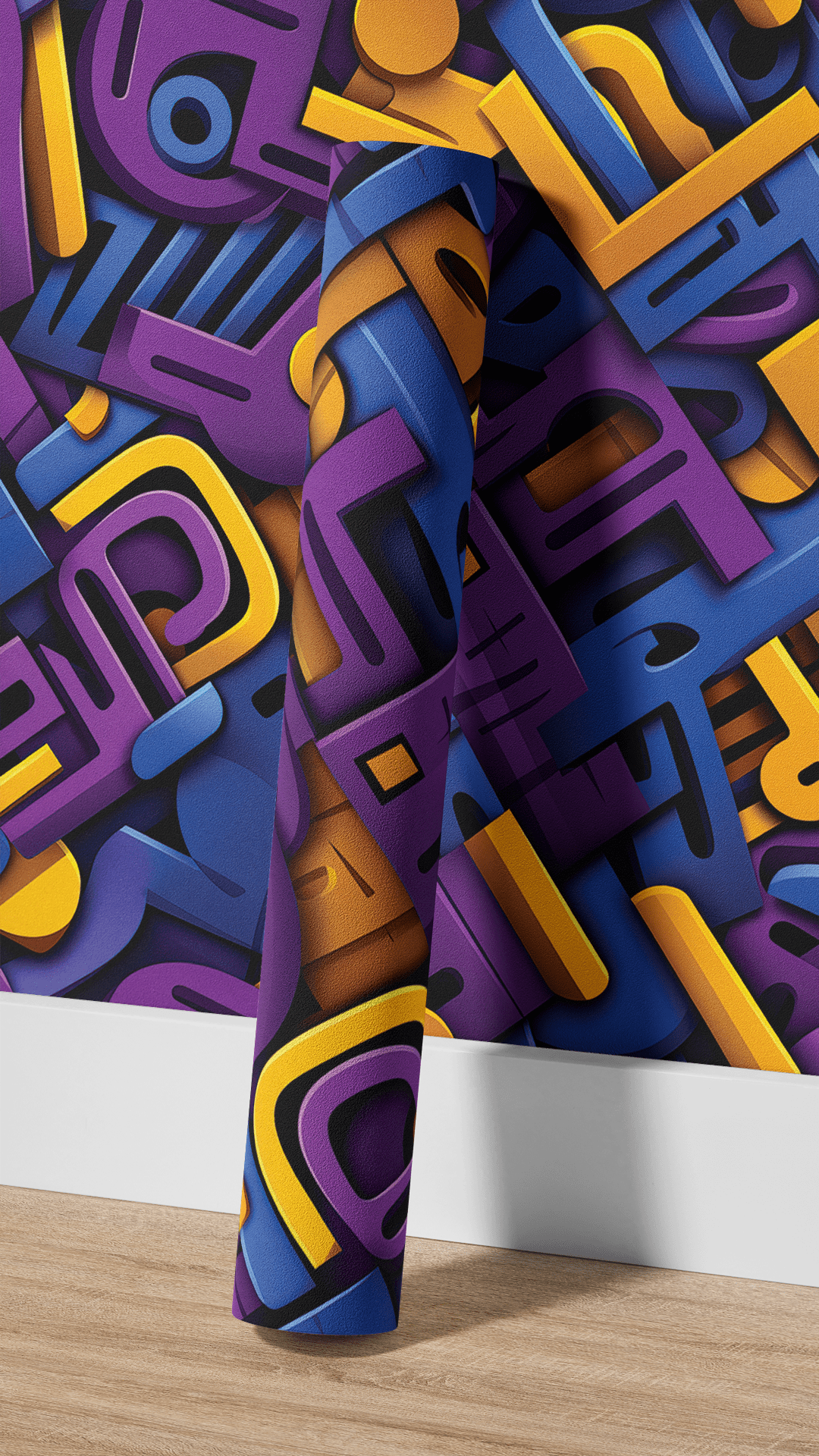 Fotobehang Abstract Geometrisch Kleurenpatroon