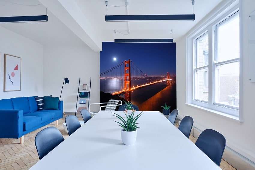 Fotobehang Golden Gate Bridge bij Nacht - Afbeelding 3