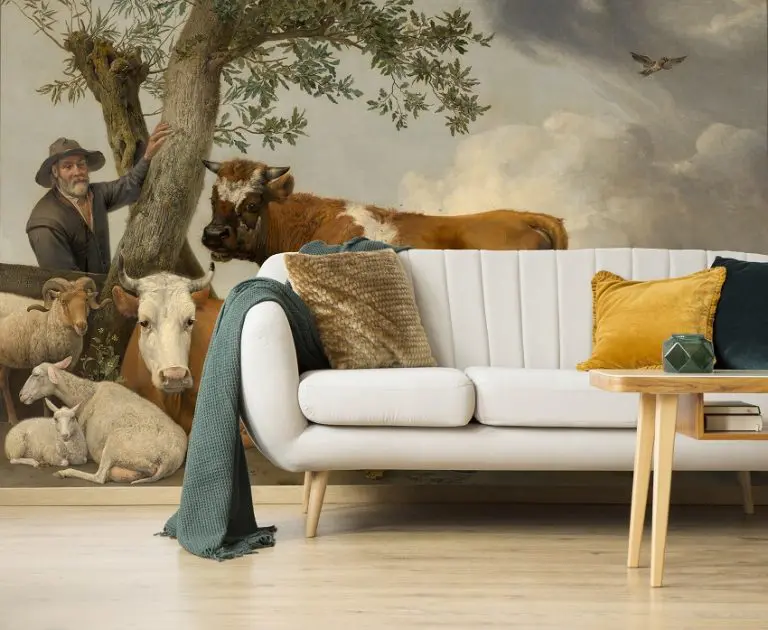 Fotobehang De Stier van Paulus Potter uit het Rijksmuseum